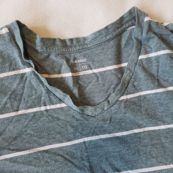 🍀 3 for $20 🍀
 Striped Short Sleeve Vneck - Picture 2 of 2